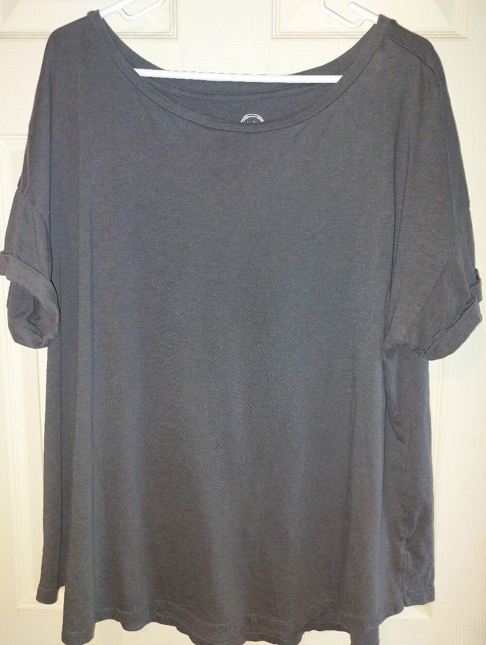 Maurices 3x Charcoal Gray Short Sleeve Tee